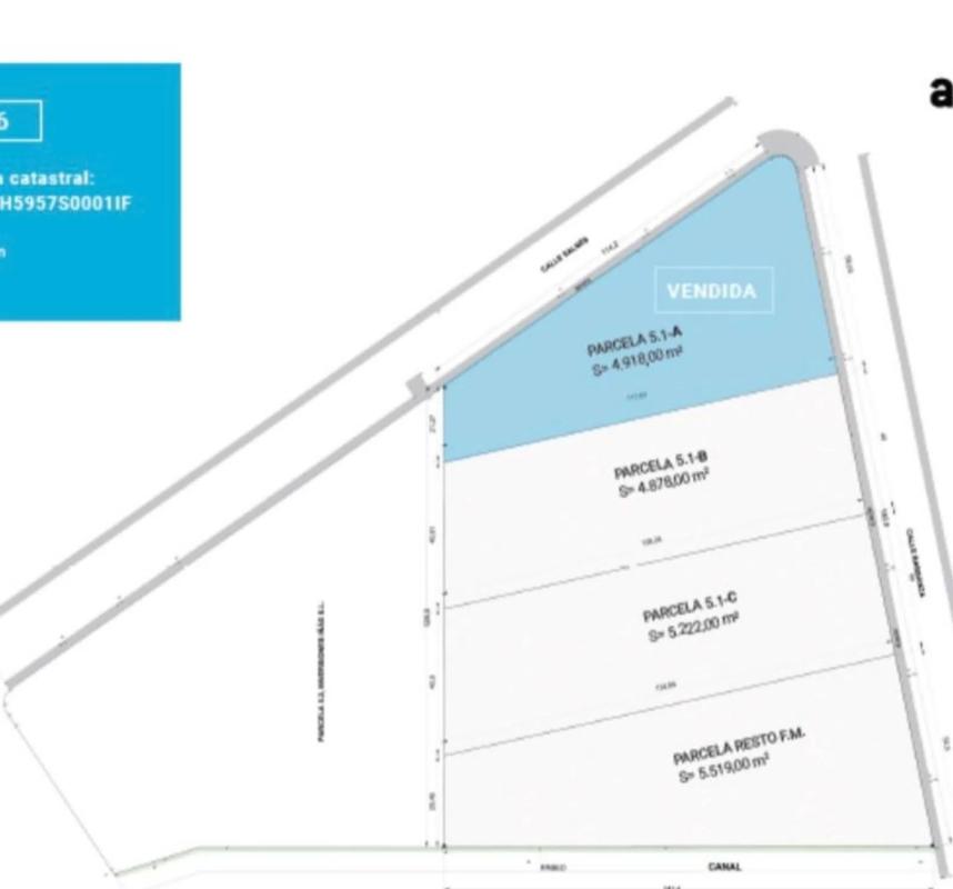 Land for sale in Oleiros, A Coruña plan 1