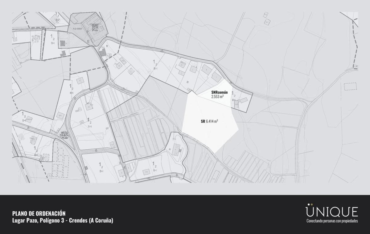 Land for sale in Abegondo, A Coruña plan 1