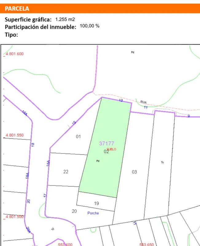 Działka na sprzedaż w Oleiros, A Coruña plan 1