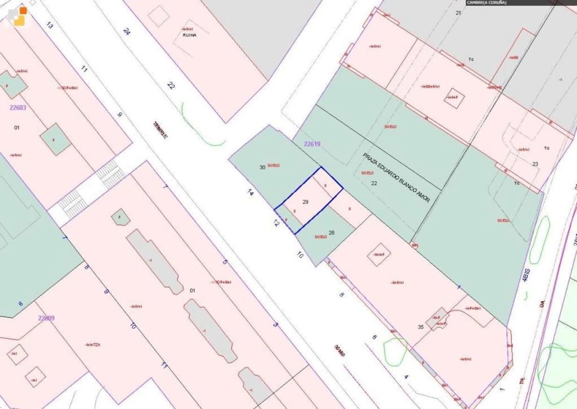 Działka na sprzedaż w Kąbrów, A Coruña plan 1