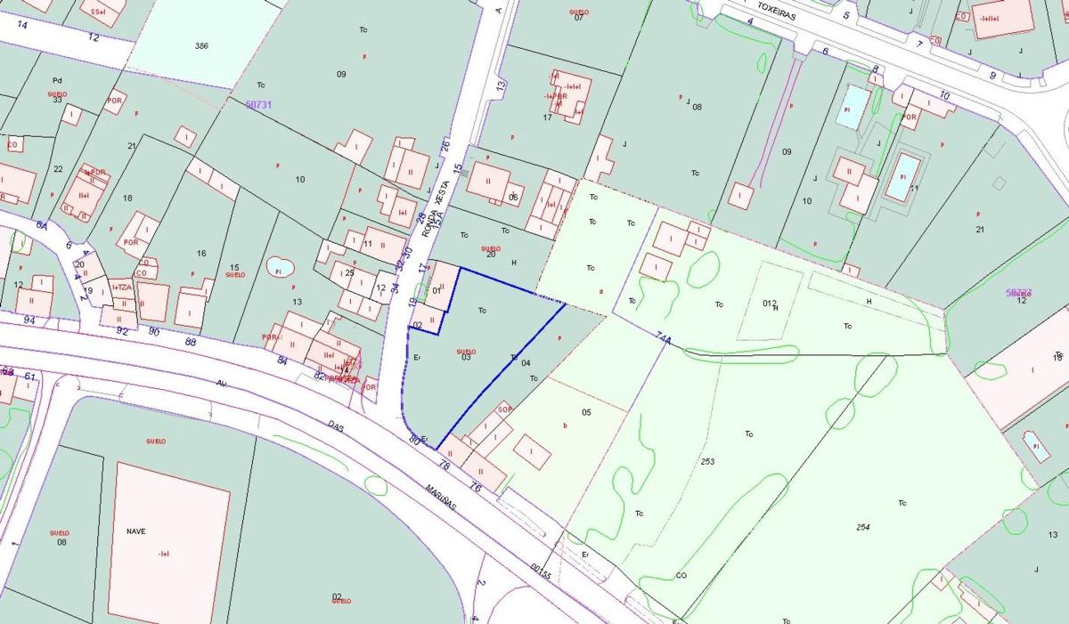 Terreno en venta en Oleiros, A Coruña plan 1