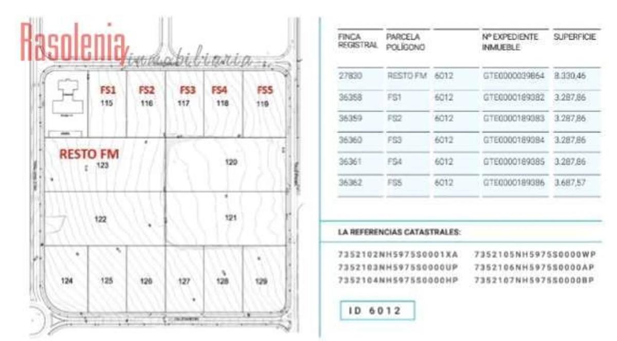 Terreno en venta en Cambre, A Coruña plan 1