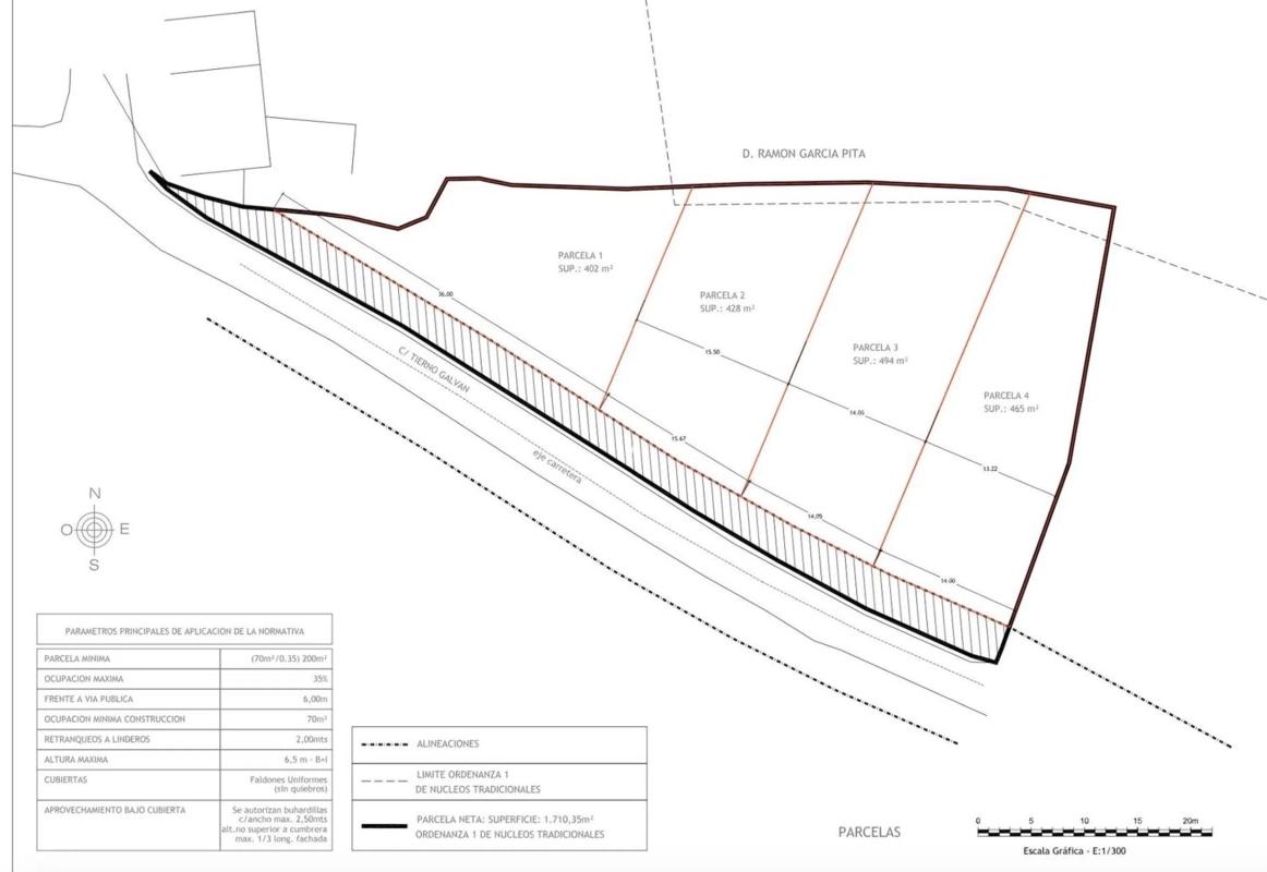 Terreno en venta en Oleiros, A Coruña plan 1
