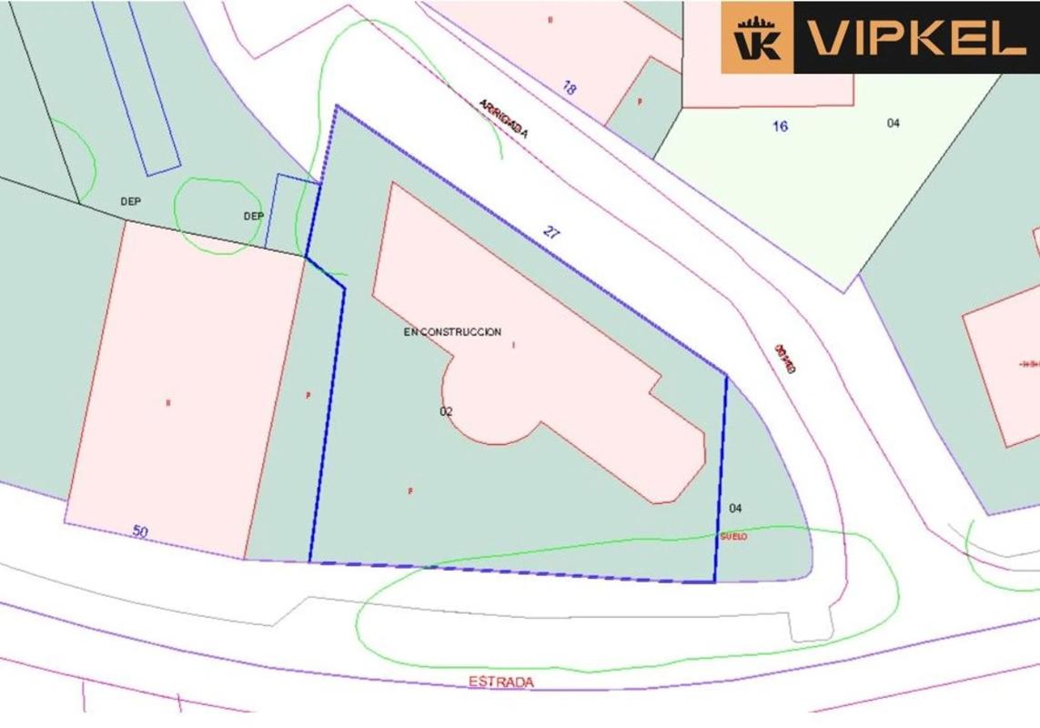 Działka na sprzedaż w Kąbrów, A Coruña plan 1