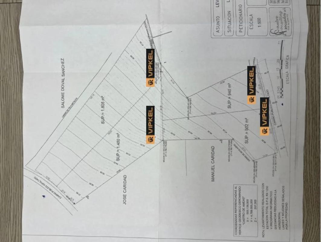 Land for sale in Cambre, A Coruña plan 1