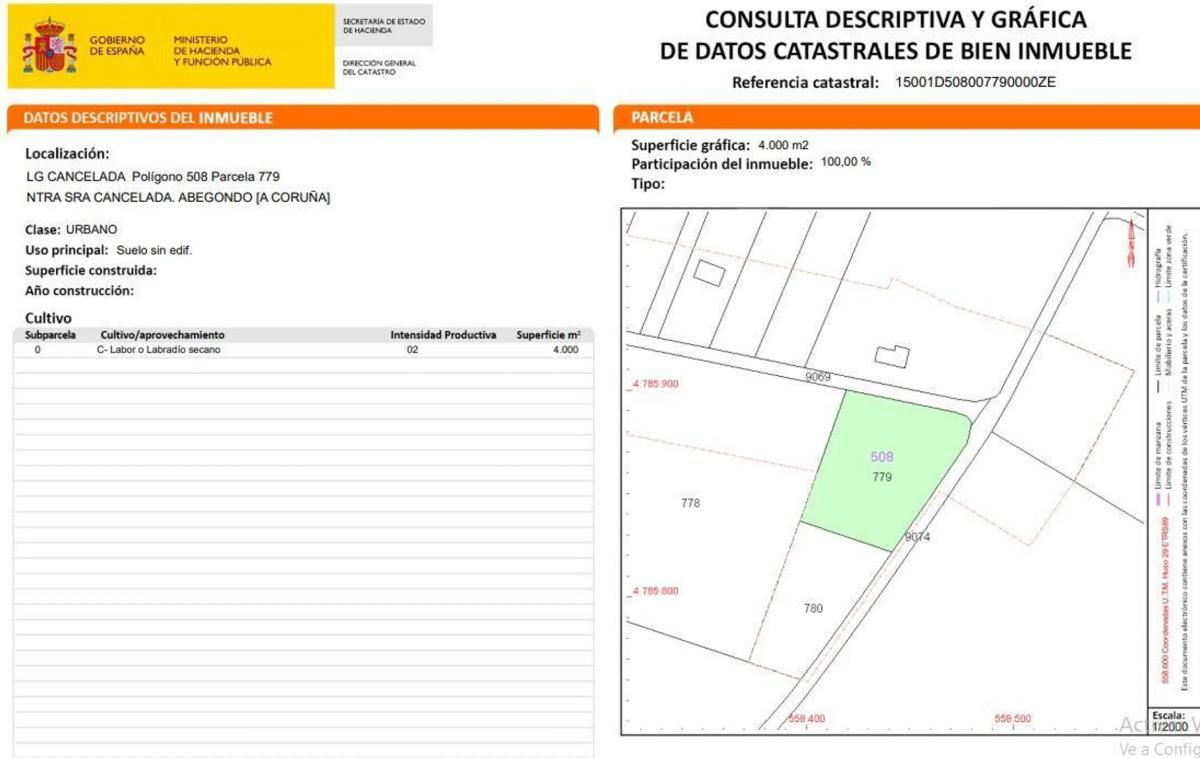 Terreno en venta en Abegondo, A Coruña photo 4
