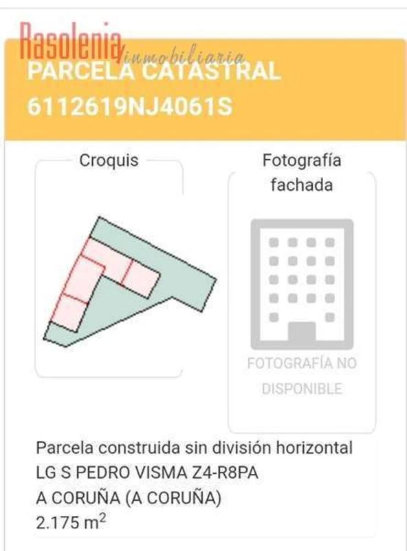 Działka na sprzedaż w A Coruña, A Coruña plan 1