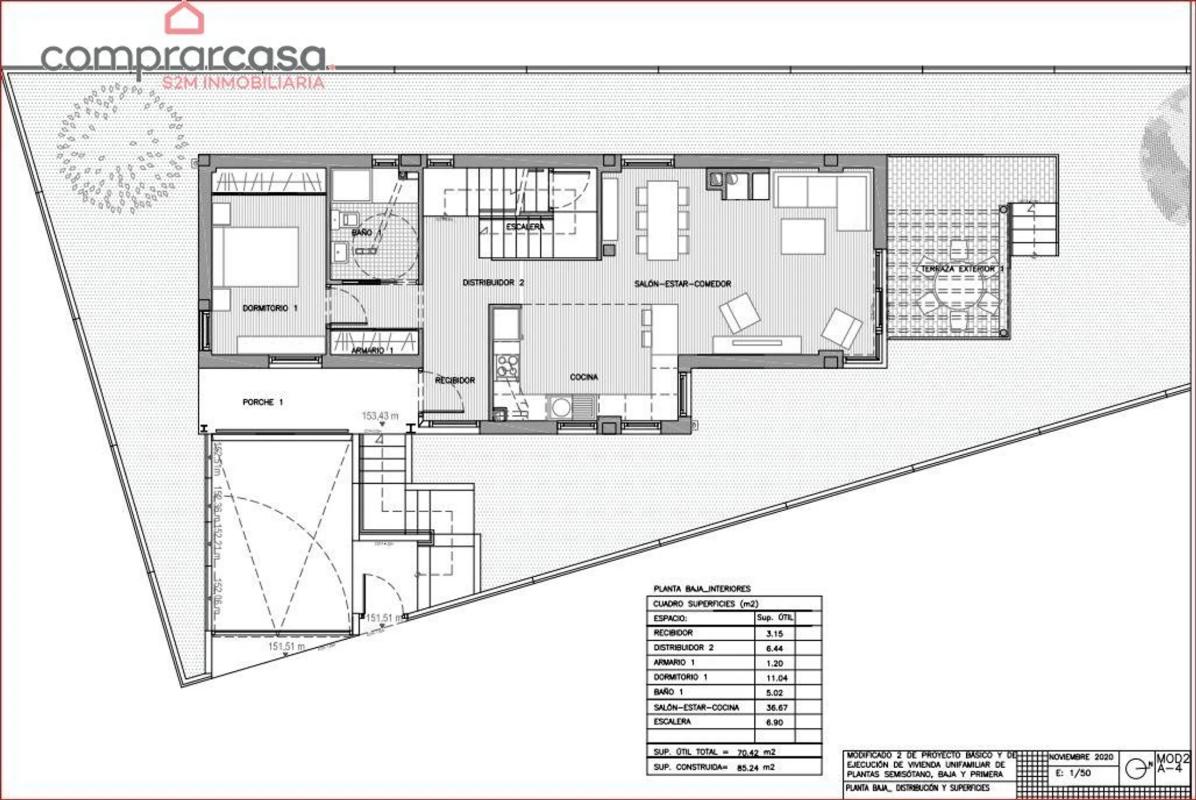 Terreno en venta en Oleiros, A Coruña plan 3