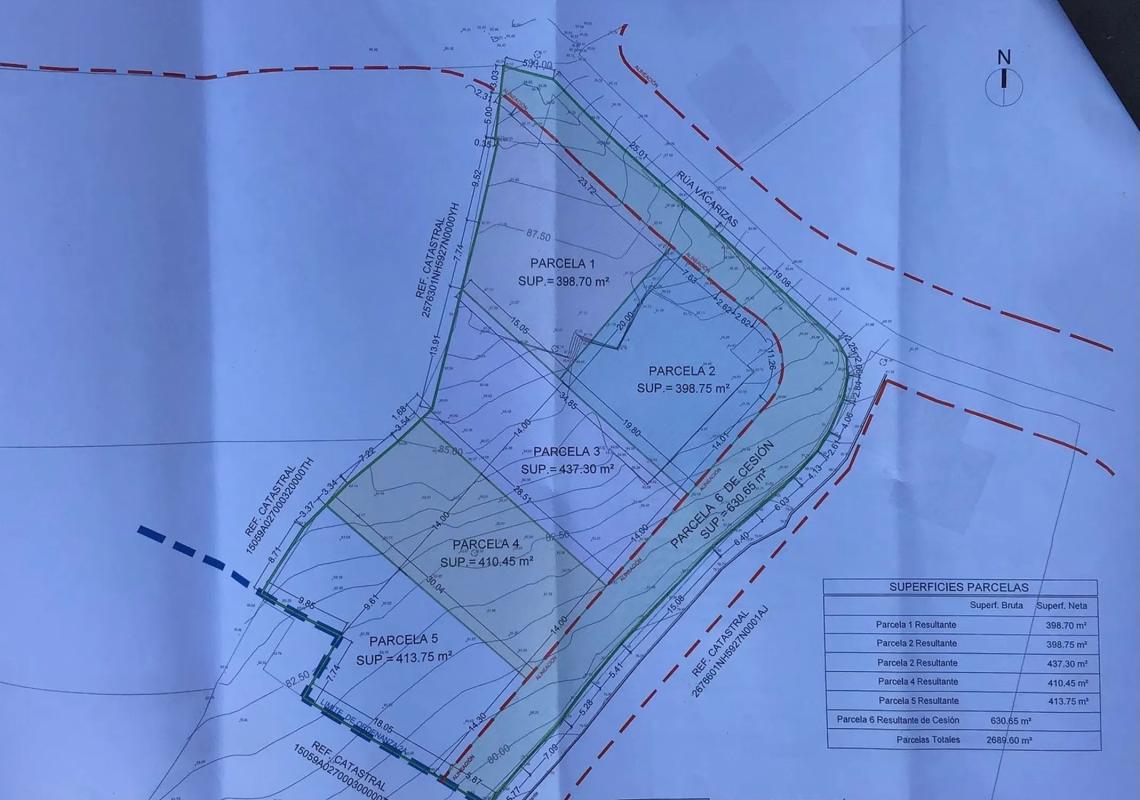 Działka na sprzedaż w Oleiros, A Coruña plan 1