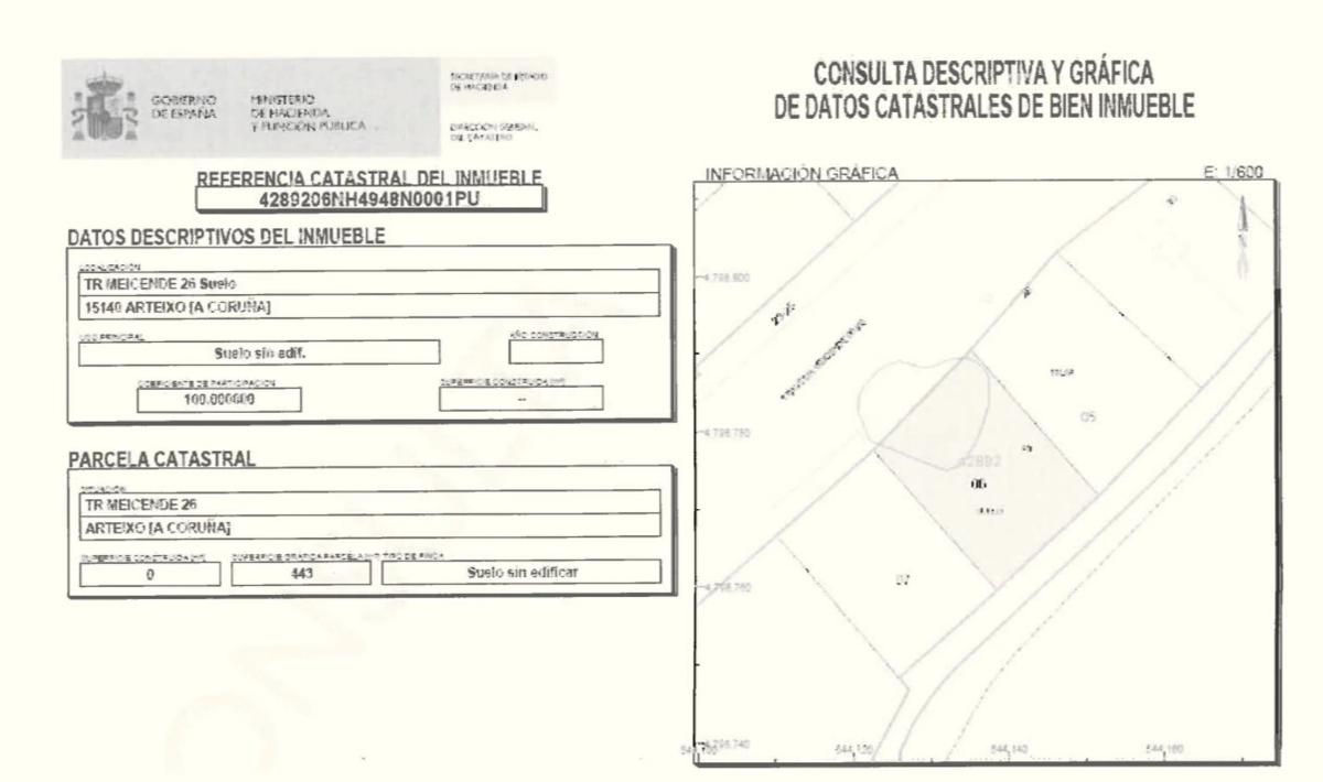 Terreno en venta en Arteixo, A Coruña plan 1