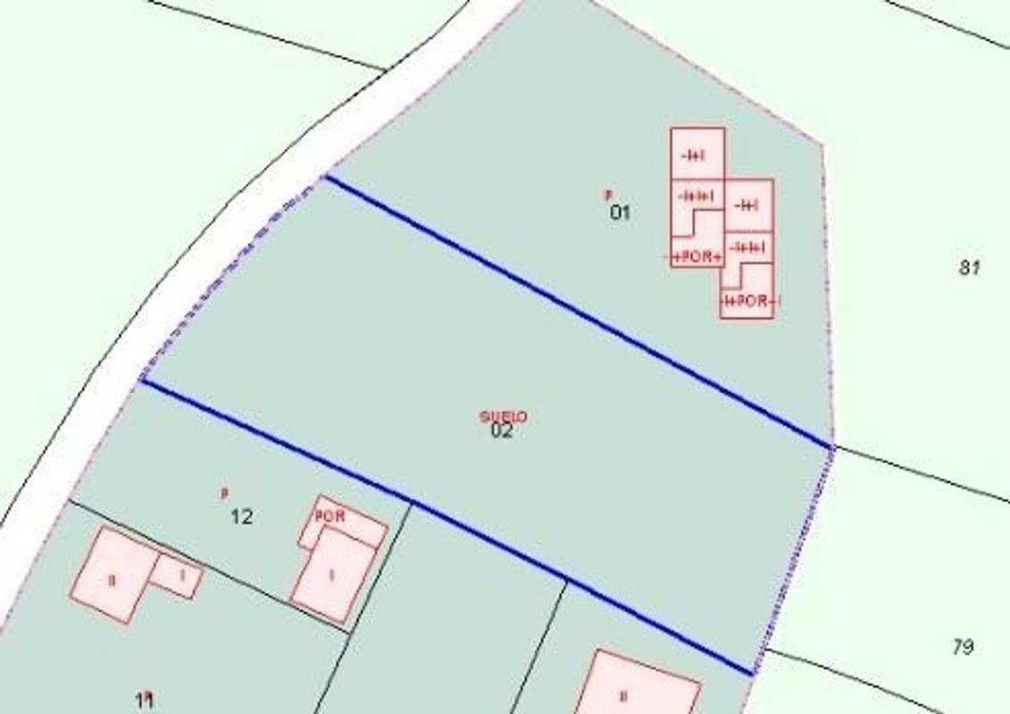 Land for sale in Sada, A Coruña plan 1
