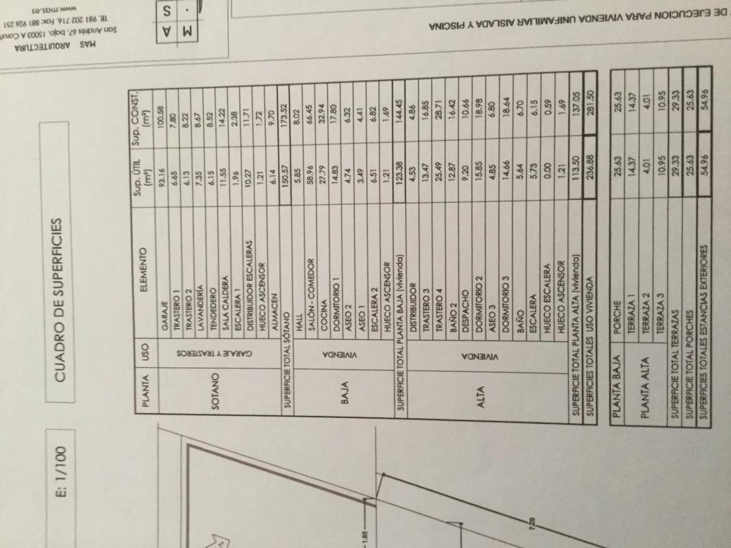 Terreno en venta en Oleiros, A Coruña plan 3
