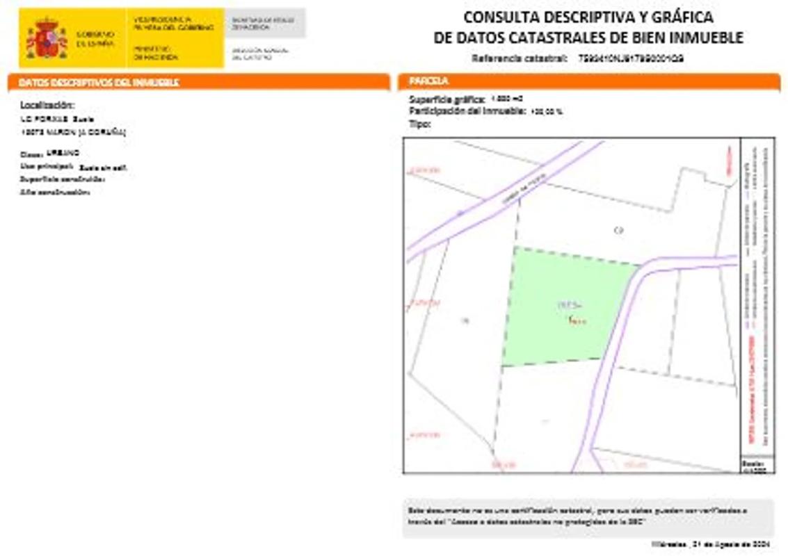 Terreno en venta en Narón, A Coruña plan 2