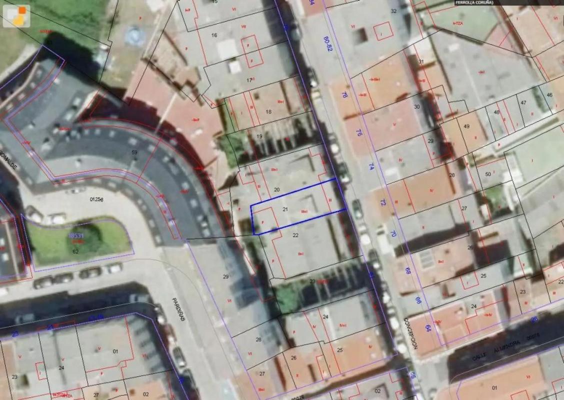 Land for sale in Ferrol, A Coruña plan 2