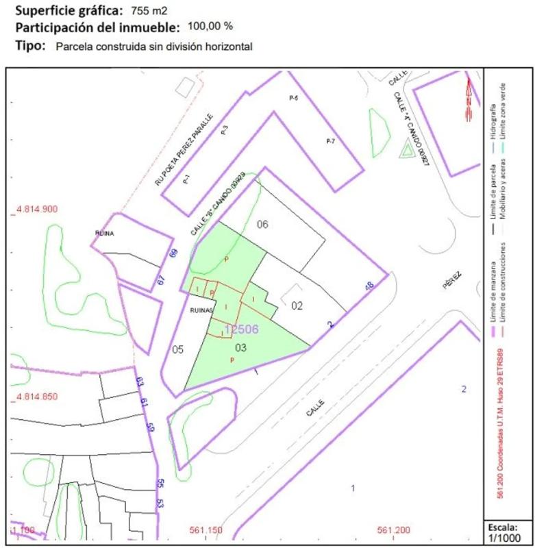 Terreno en venta en Ferrol, A Coruña plan 1