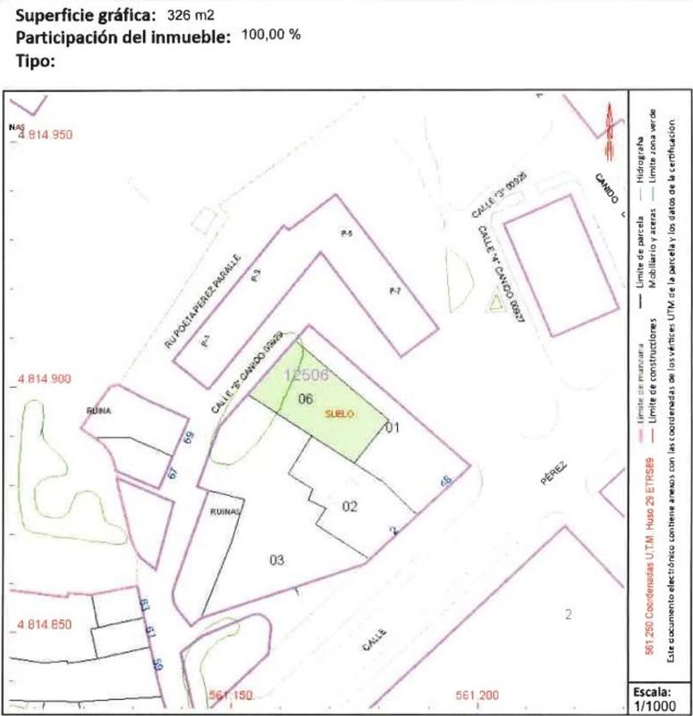 Terreno en venta en Ferrol, A Coruña plan 2