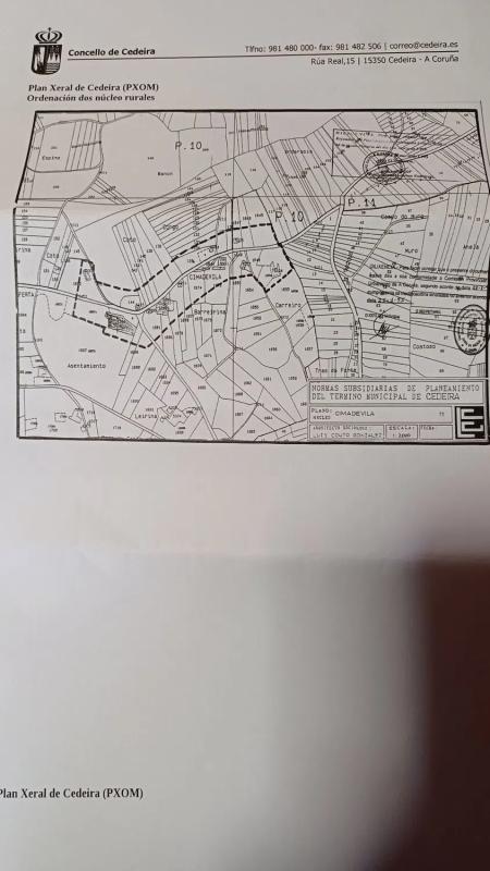 Terreno en venta en Cedeira, A Coruña plan 2