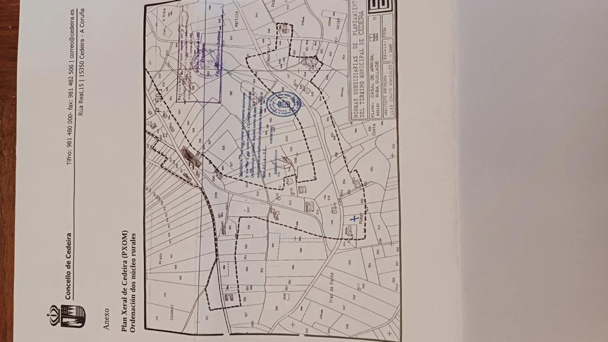 Terreno en venta en Cedeira, A Coruña plan 2