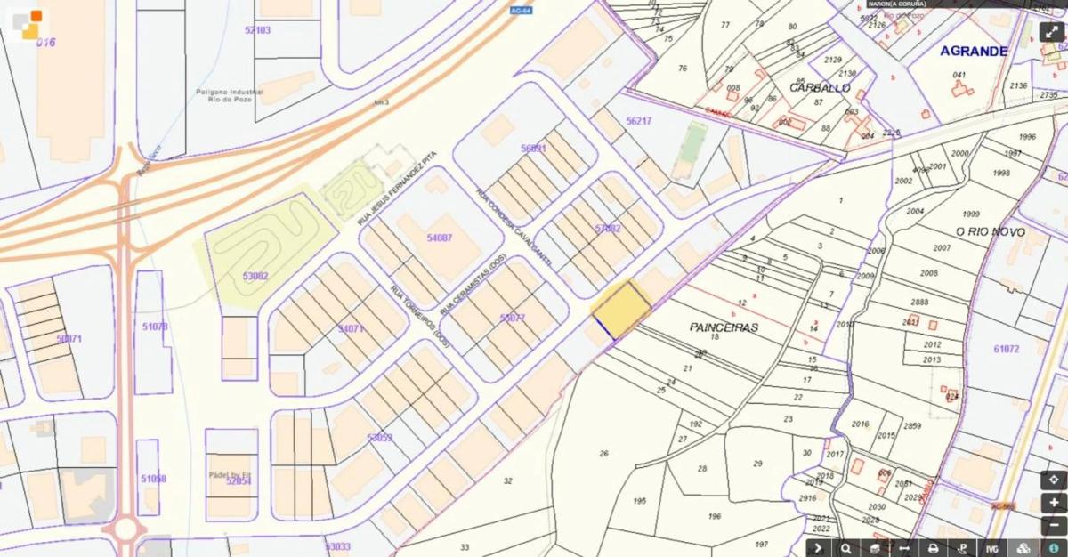 Terreno en venta en Narón, A Coruña plan 1