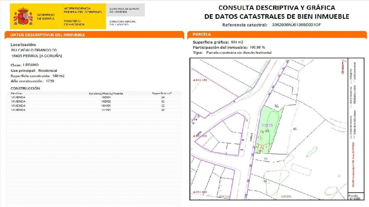 Land for sale in Ferrol, A Coruña photo 1