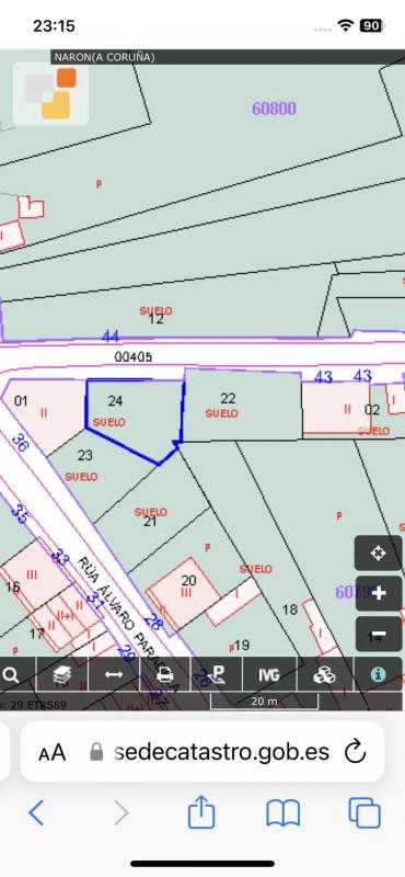 Terreno en venta en Narón, A Coruña plan 1