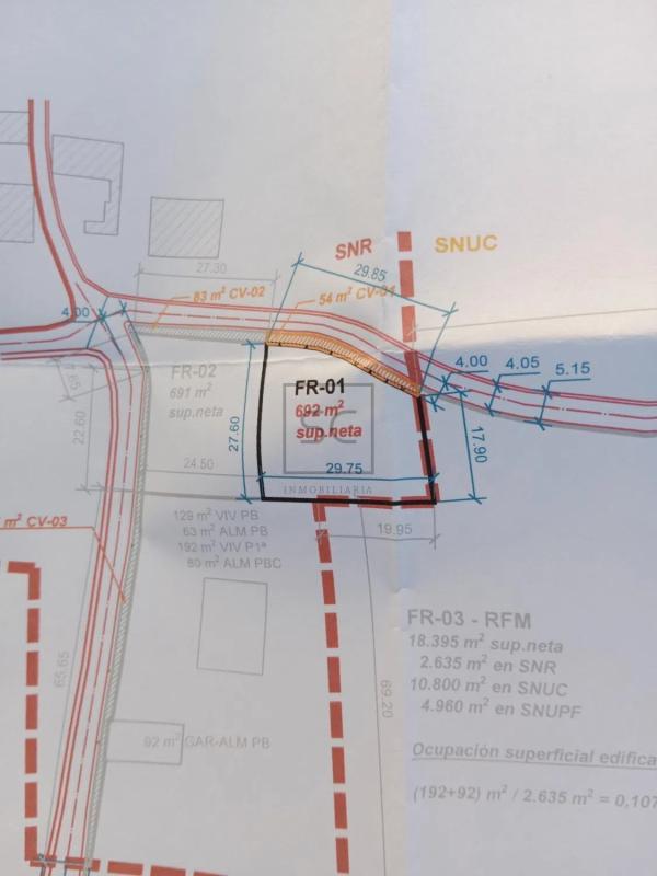Land for sale in Valdoviño, A Coruña plan 1