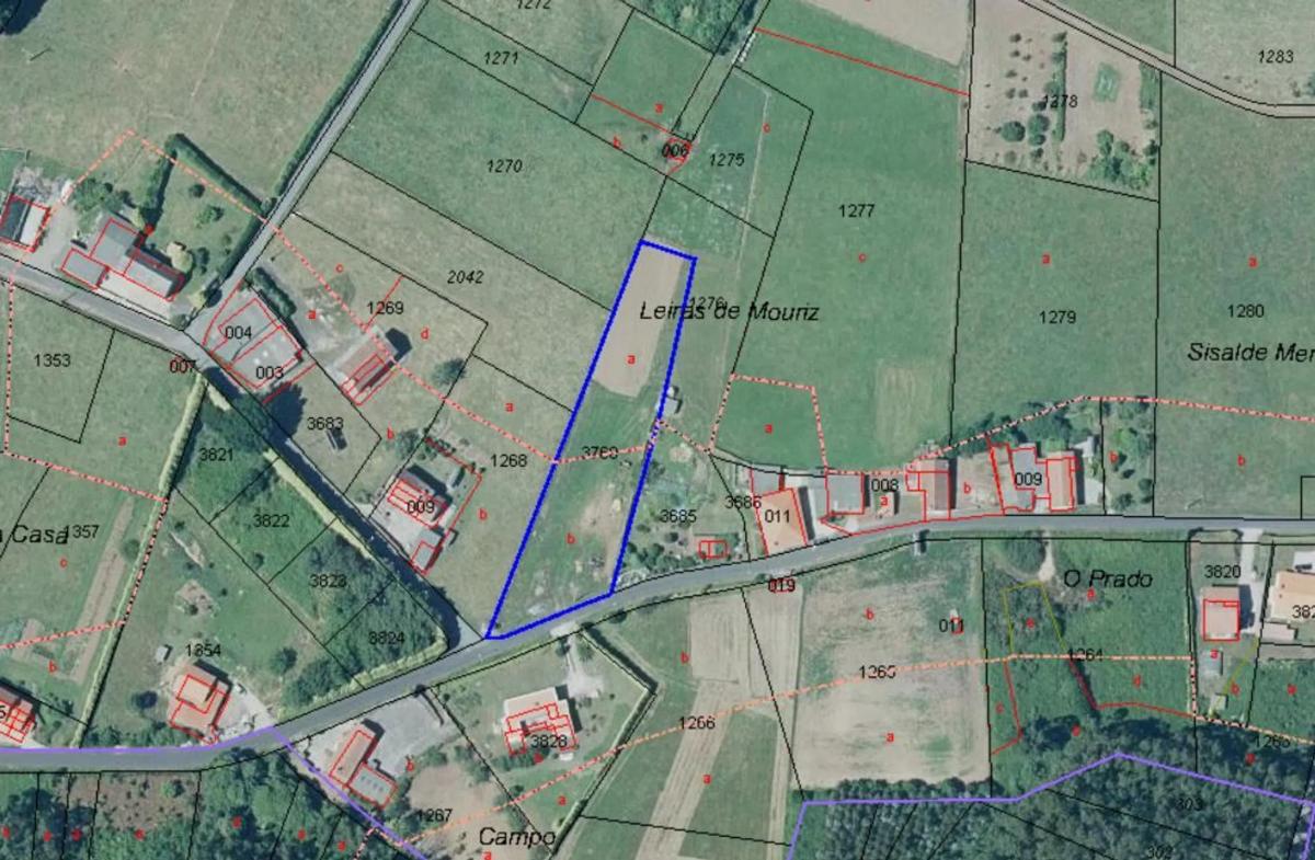 Land for sale in Cedeira, A Coruña plan 1