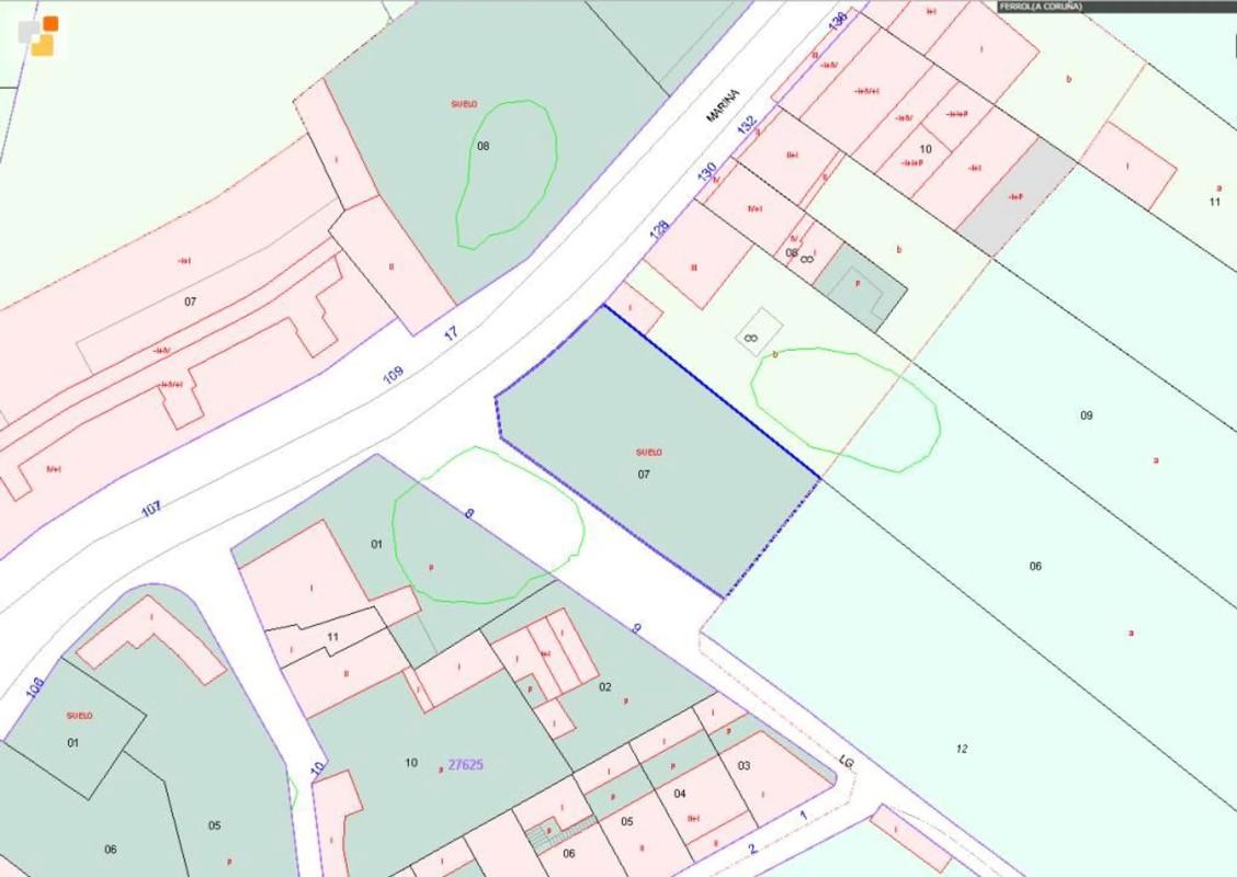 Land for sale in Ferrol, A Coruña plan 1