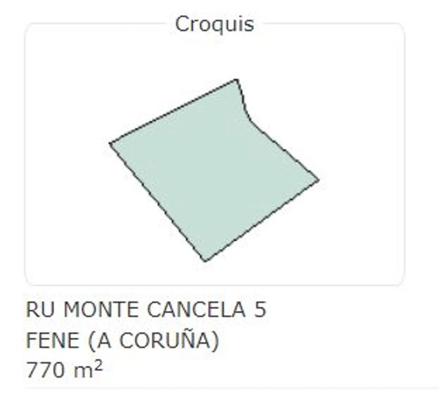 Terreno en venta en Fene, A Coruña plan 1