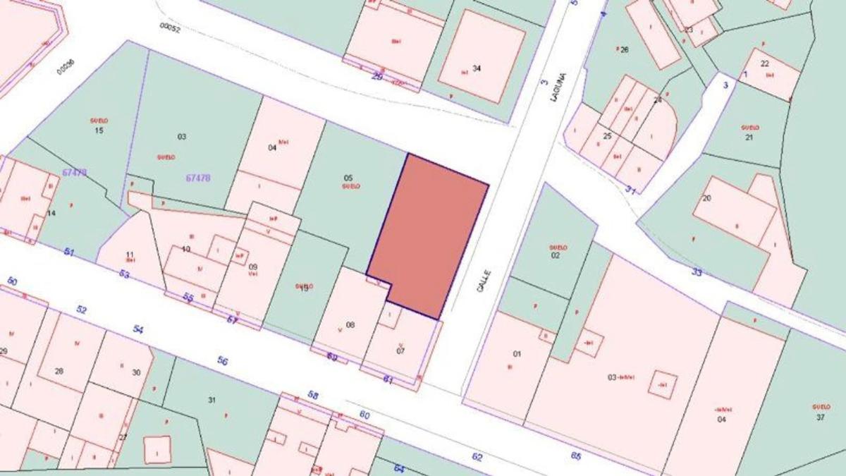 Land for sale in Cedeira, A Coruña plan 1