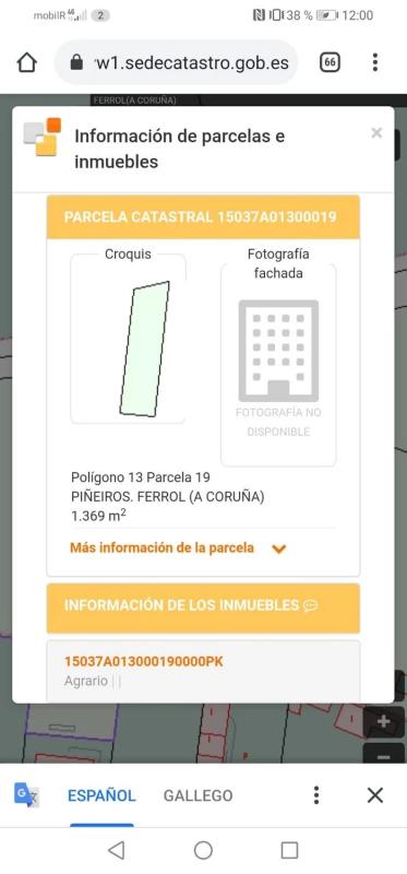 Terreno en venta en Ferrol, A Coruña photo 3