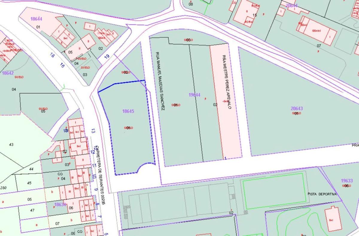 Terreno en venta en Ferrol, A Coruña plan 1