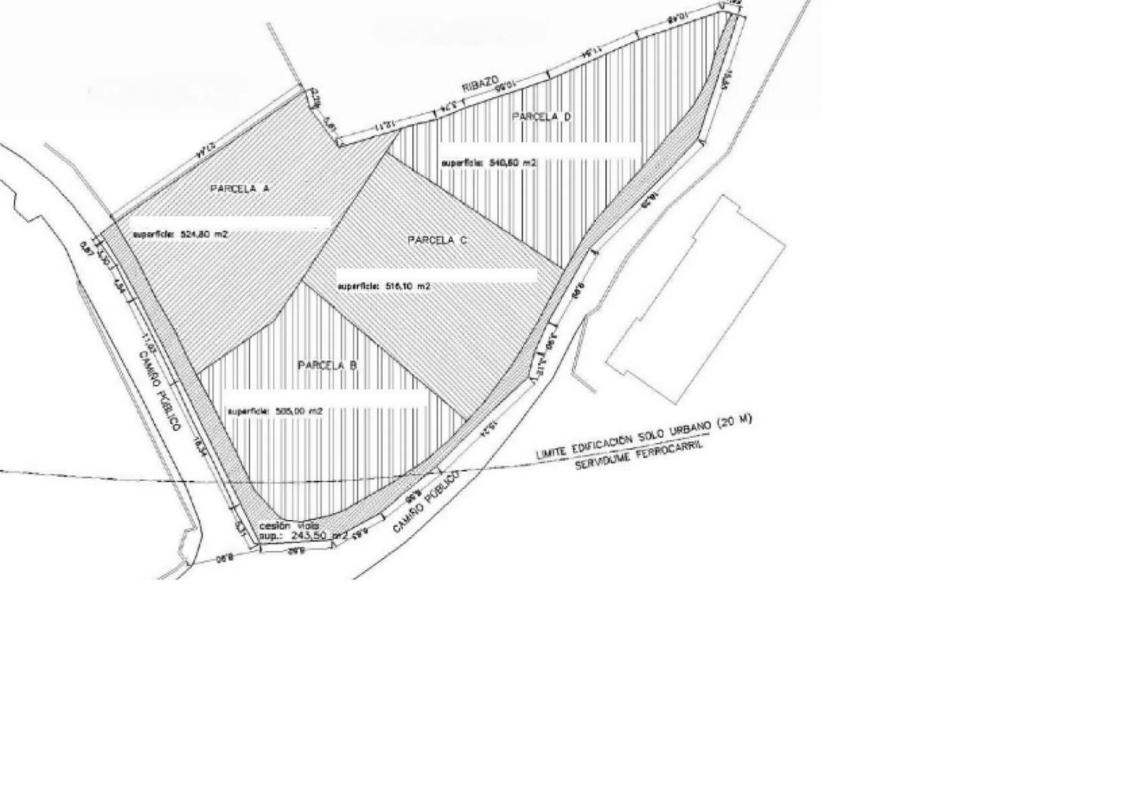 Land for sale in Fene, A Coruña plan 1