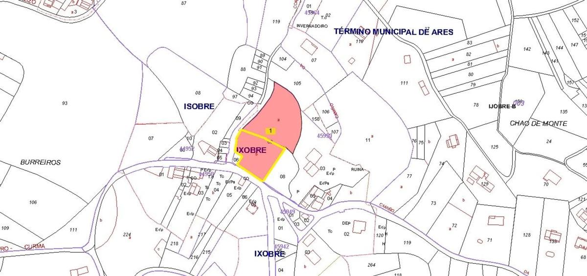 Terreno en venta en Ares, A Coruña plan 1