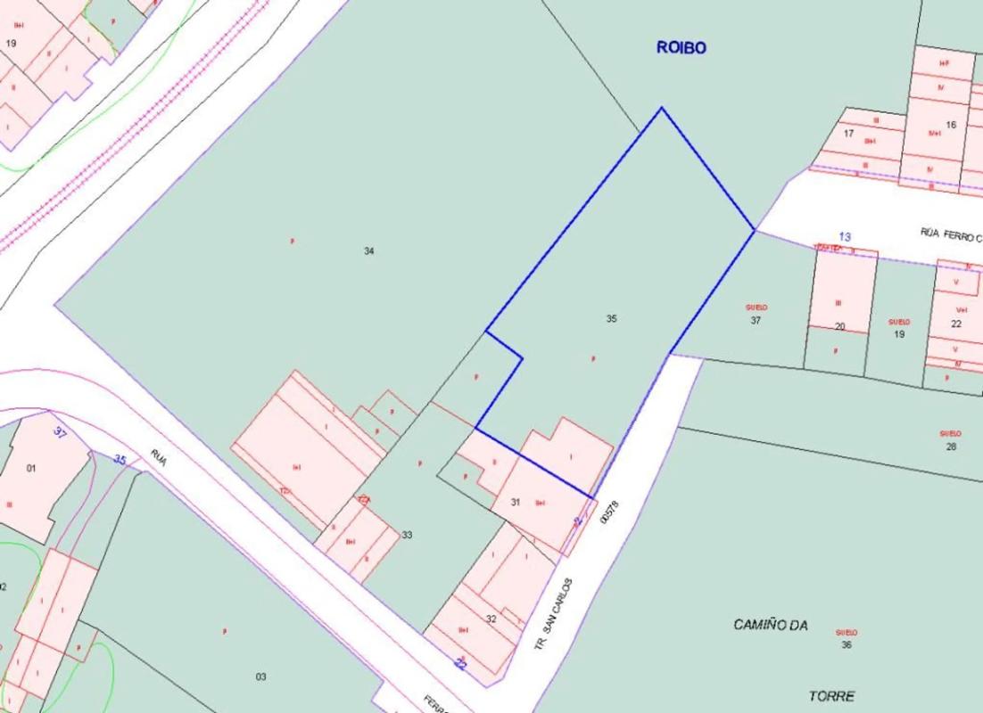 Terreno en venta en Narón, A Coruña plan 1