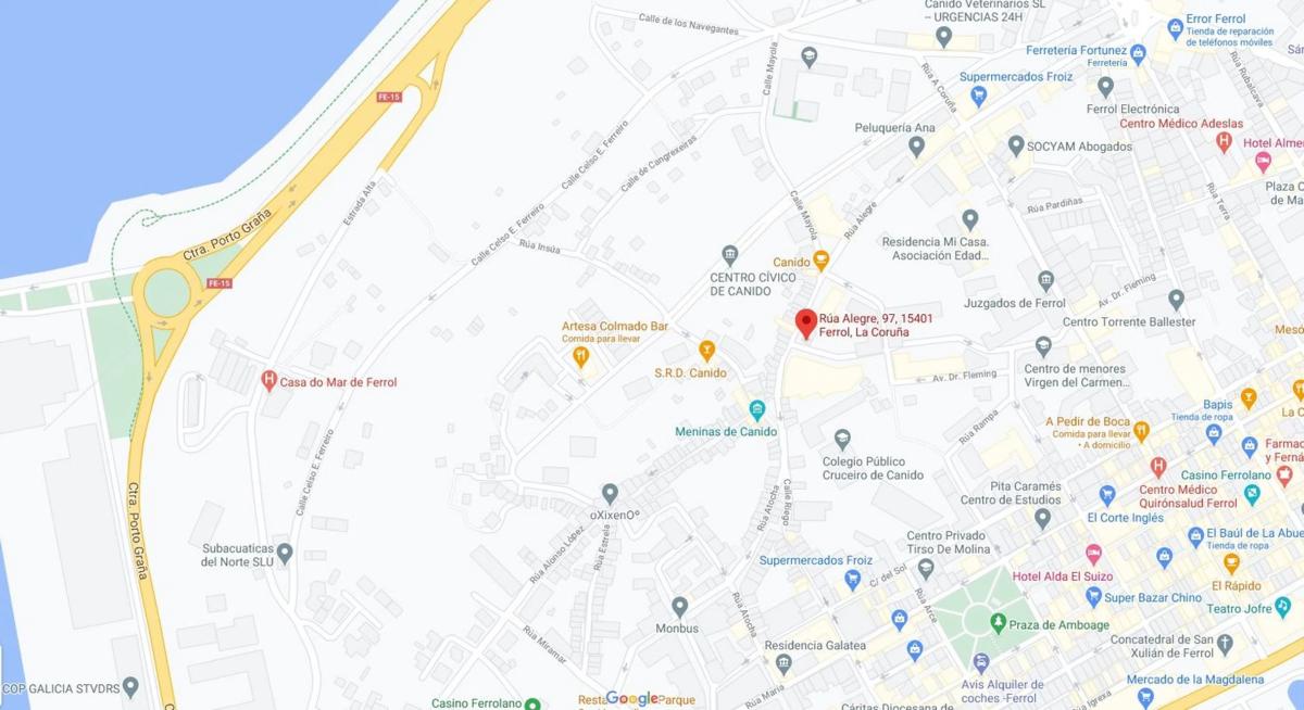Land for sale in Ferrol, A Coruña plan 1
