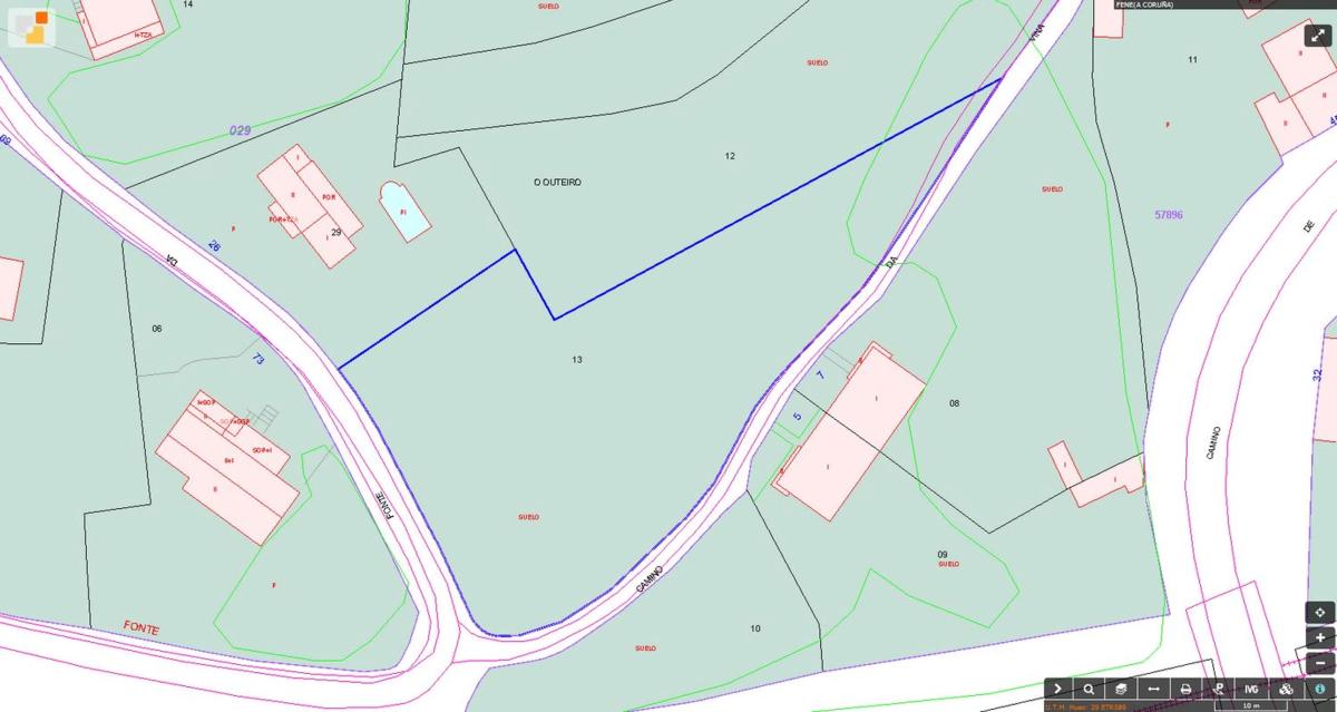 Terreno en venta en Fene, A Coruña plan 3