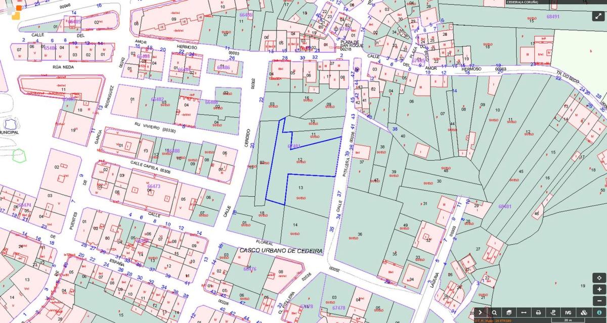 Land for sale in Cedeira, A Coruña plan 2