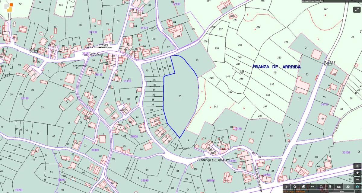 Terreno en venta en Mugardos, A Coruña plan 1