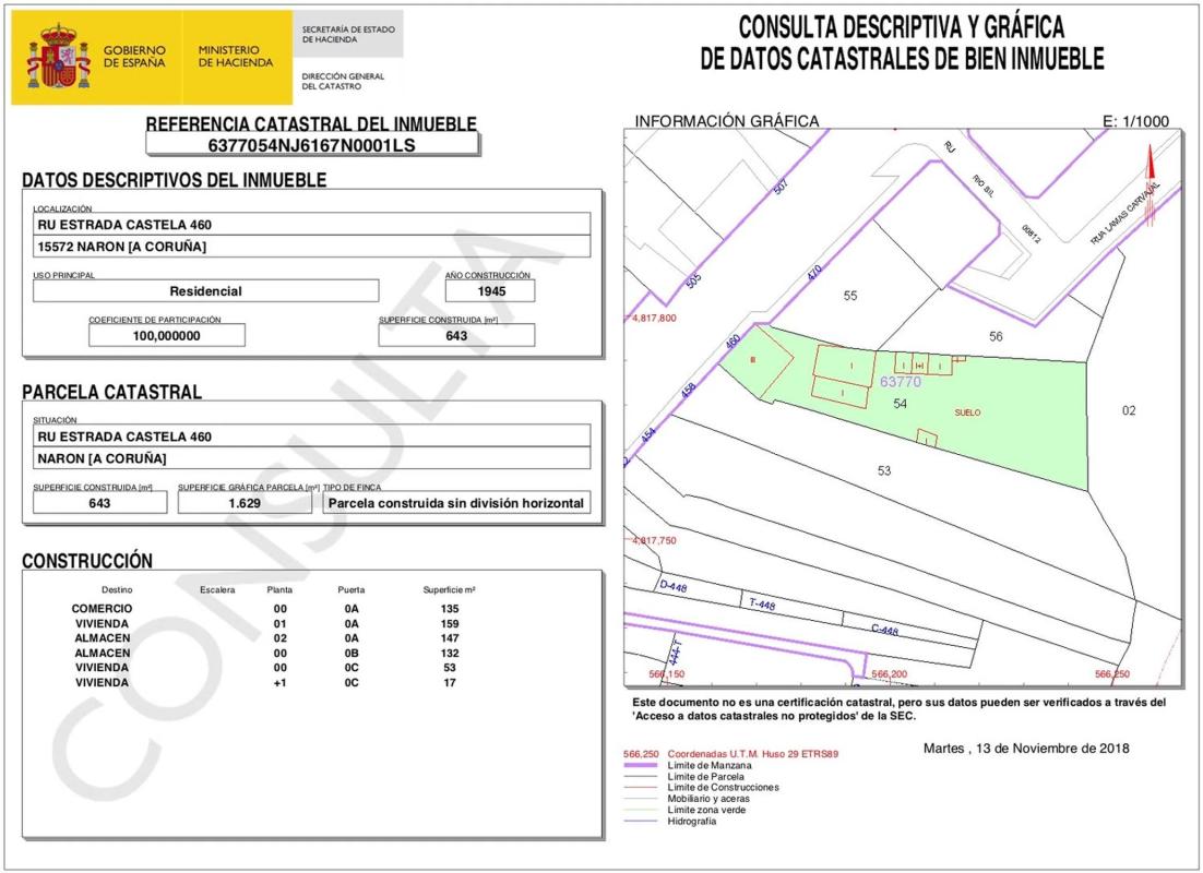 Terreno en venta en Narón, A Coruña plan 2