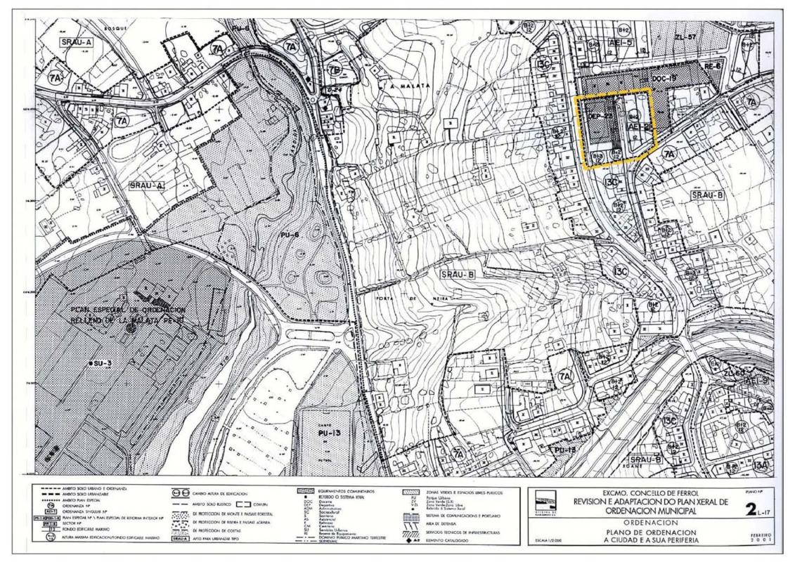 Terreno en venta en Ferrol, A Coruña plan 3