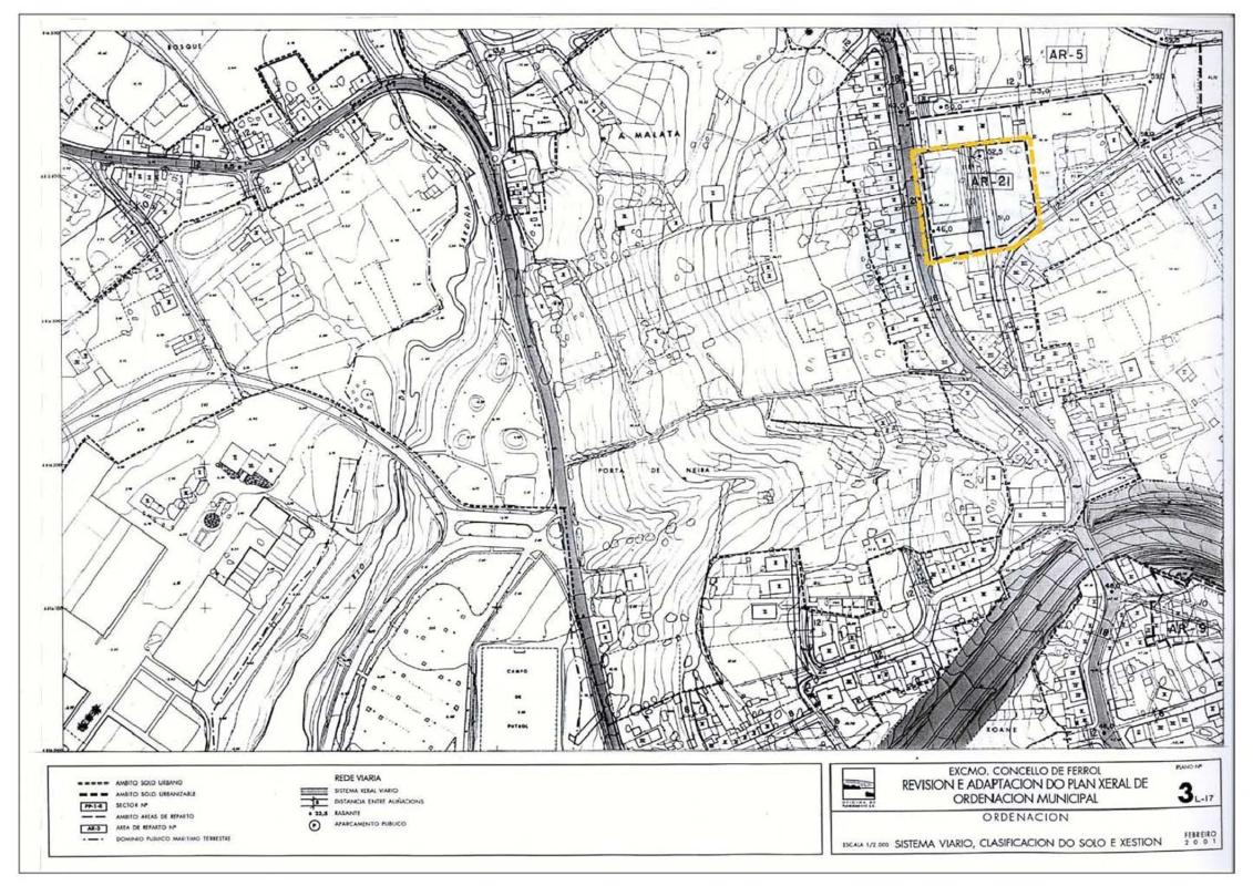 Terreno en venta en Ferrol, A Coruña plan 4
