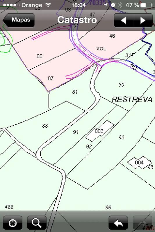 Land for sale in Fene, A Coruña plan 1