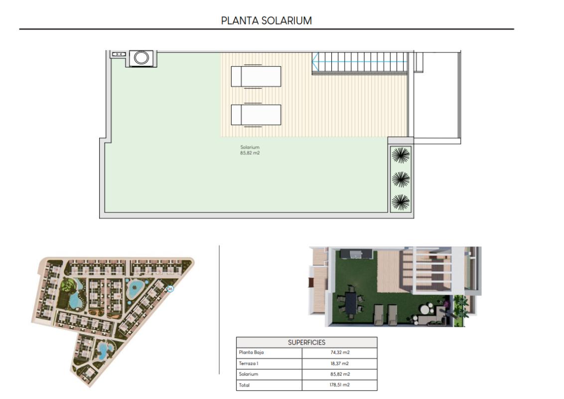 Obra nueva Nalia Resort en Torrevieja (Revista) plan 3