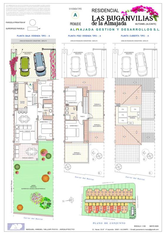 Obra nueva Residencial Las Buganvilias De La Almajada en Mutxamel (Revista) plan 4