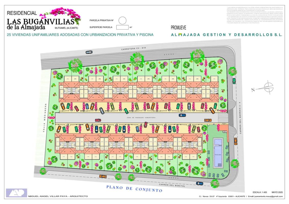 Obra nueva Residencial Las Buganvilias De La Almajada en Mutxamel (Revista) plan 6