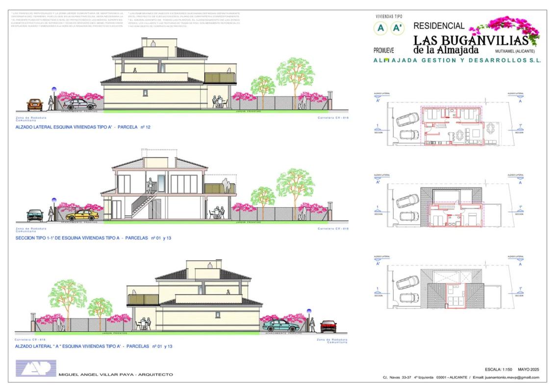 Obra nueva Residencial Las Buganvilias De La Almajada en Mutxamel (Revista) plan 7