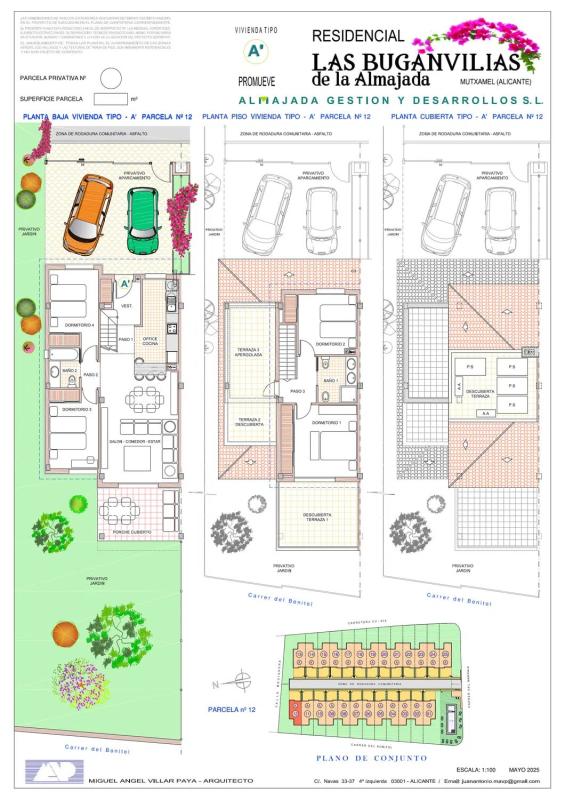 Obra nueva Residencial Las Buganvilias De La Almajada en Mutxamel (Revista) plan 8