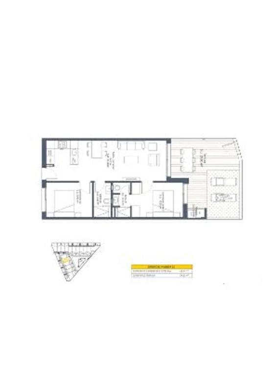 Venta de piso en Calle Infanta Leonor, San Fulgencio
 plan 1