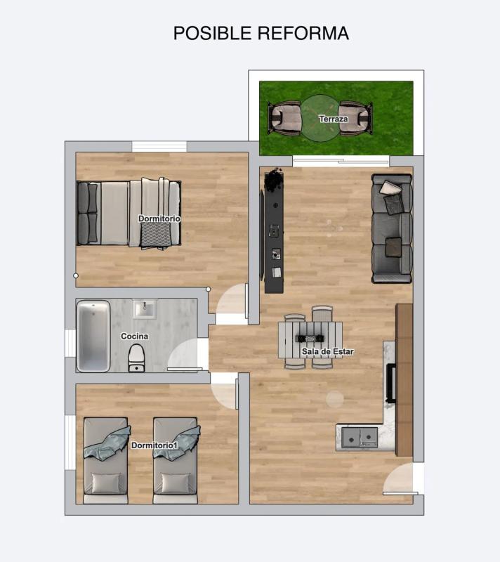 Venta de piso en CL ARRECIFE, Torrevieja
 plan 1
